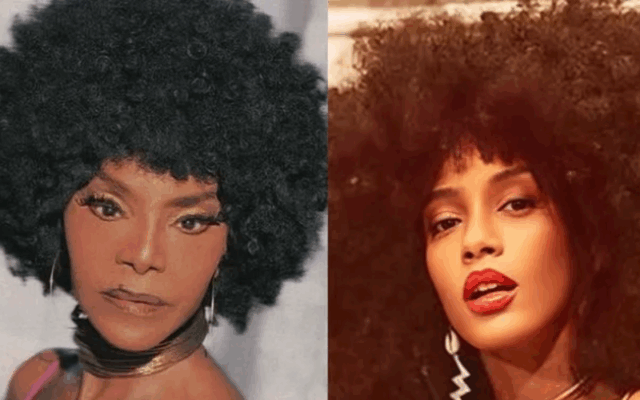 Elza Soares e Taís Araújo (foto: divulgação)