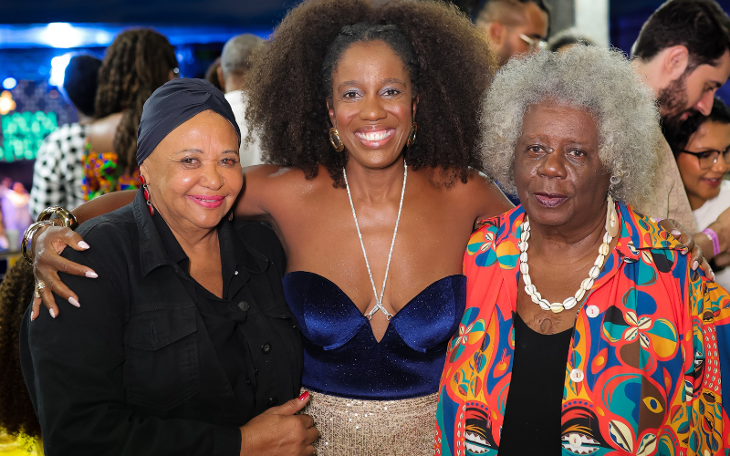 Vera Eunice, Maria Gal e Conceição Evaristo. Foto: João Wesley