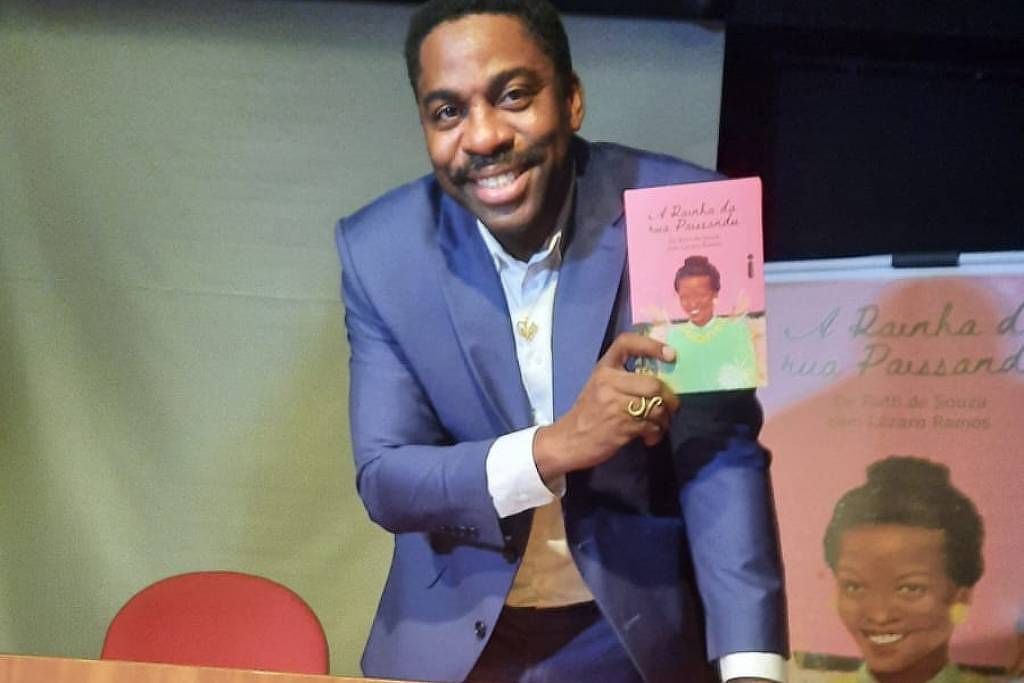 Lázaro Ramos lança livro em homenagem a Ruth de Souza
