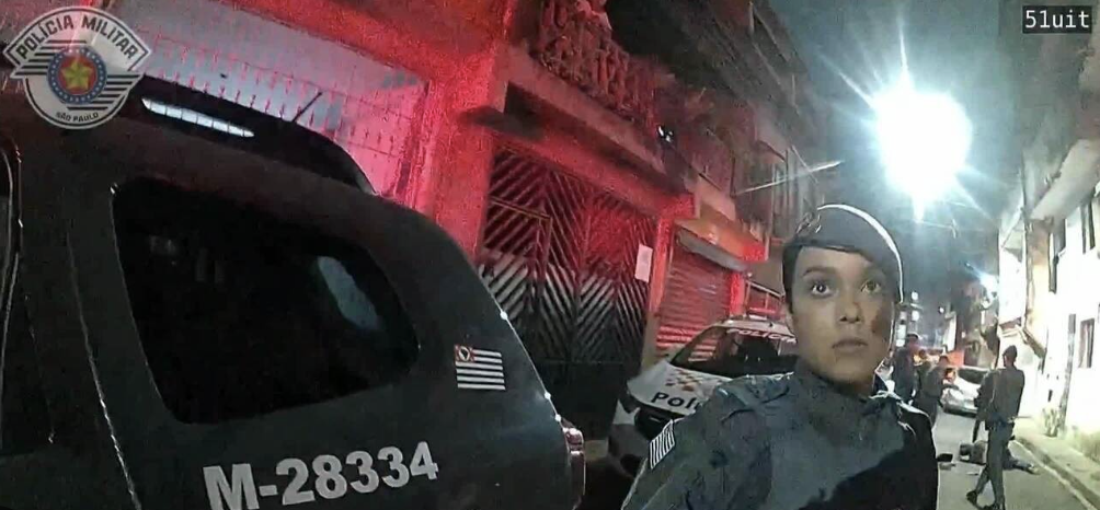 Vídeo mostra policial questionando tiro em abordagem em São Paulo